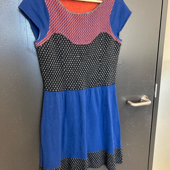 Sparrow (Anthropologie) M cotton/wool blend dress GUC - Picture 6 of 16